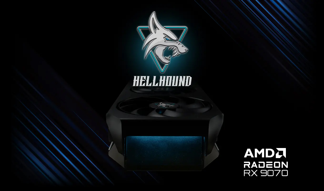 Hellhound AMD Radeon RX 9070 16GB GDDR6|PowerColor|株式 Hellhound AMD Radeon RX 9070 16GB GDDR6|PowerColor|株式
